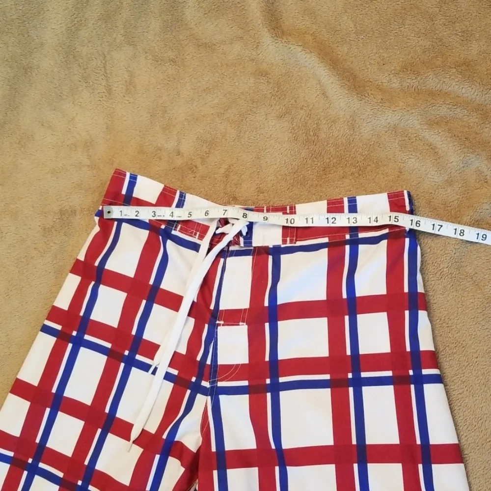 FC Barcelona boardshorts, Mens Size 36 swim trunks.